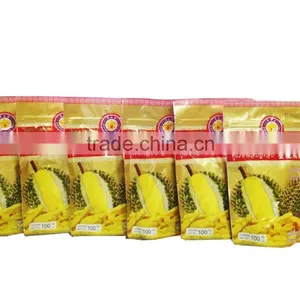 Vacuum Freeze Dried Durian Retail Pack HACCP , ISO 22000 , KOSHER , HALAL and GMP Certifie thumbnail-2