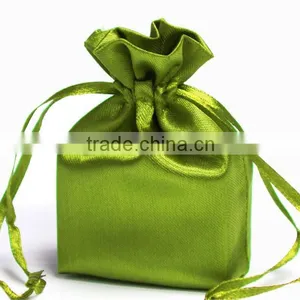 High Quality Satin Hair Extensions Bags With Sliding Ribbon thumbnail-3
