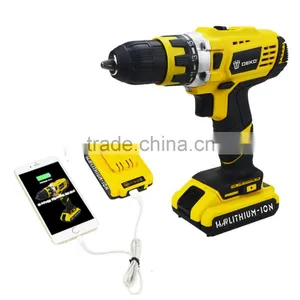 14.4V DC New Design Mobile Power Supply Lithium Battery Cordless Drill thumbnail-1