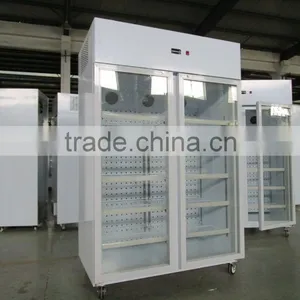 Performer Laboratory Refrigerator 660L Two Glass Door thumbnail-1
