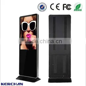 Marketing Advertising Equipment 42 Inch Indoor Floor Standing Android Touch Screen Digital Full hd Woode Kiosk thumbnail-5