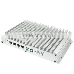 4*LAN Intel Haswell 4th Generation I3/I5/I7 CPU Barebone System Mini PC Industrial PC NIS-H892 thumbnail-2