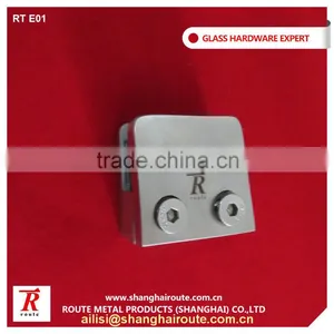 Handrail Glass to Glass Clamp /stainless Steel 316 Satin Surface Pool Fence Clamp thumbnail-1