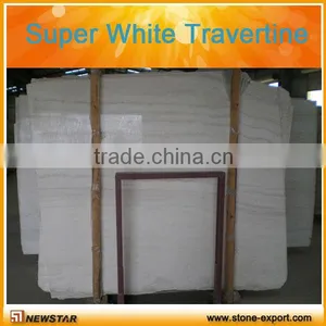 Vein Cut Super White Travertine thumbnail-1