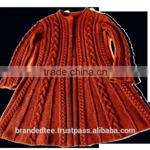 Hand Knitted Sweater HOT DESIGN MANY COLOR Cabel Custom Made thumbnail-2