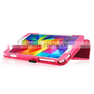 2014 New Style Slim Flip Stand Leather Cover Case For Samsung Galaxy Tab 4 8.0 T330 thumbnail-4