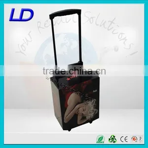 High Quality Strong Exhibiton Carton Trolley Display Case With 8 Years Experience thumbnail-1