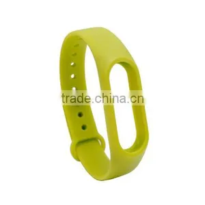 High Quality Silicone Colorful Straps Replacement For Xiaomi Mi Band 2 Wrist Strap Mi Band 2 Smart Bracelet Wristband Accessorie thumbnail-2