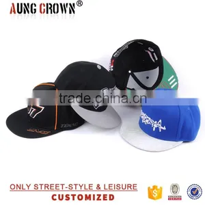 100% Acrylic Special Material Snapback Cap thumbnail-3