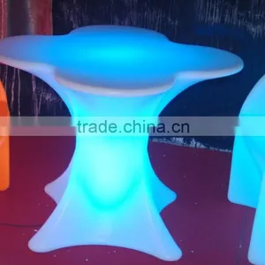 Remote Control Rgb 16 Color Changing Illuminated Nightclub LED Plastic Sofa thumbnail-2