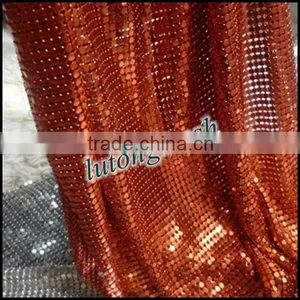 Anping Lutong Mesh Metal Mesh Sequin Fabric for Fabric Curtain Drapery thumbnail-1