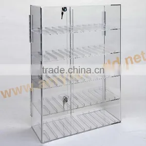 Customize Plexiglass Display Stands Clear Acrylic E-liquid Wall Display thumbnail-5