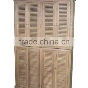 Solid Oak Chest/cabinet thumbnail-1