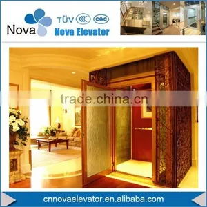 88888 Luxury 0.4m/s 320 KGS Home Elevator With Cheap Price , Villa Lift ,hydraulic Home Lifts thumbnail-2