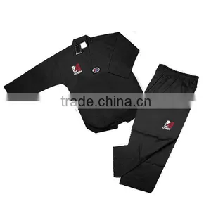 Best Quality Fashion Style Black Custom Taekwondo Suit thumbnail-4
