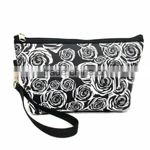 Neoprene Zipper Closure Travel Carrying Cosmetic Toiletry Bag Case thumbnail-5
