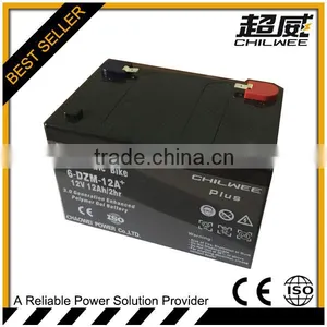 12v12Ah PLUS Gel Rechargeable Battery for Power Bike thumbnail-1