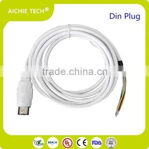 High Quality OEM ODM Web Camera Video Power Cable With USB DC5.5X2.1Plug and Metal Shell RJ45 Connector thumbnail-4
