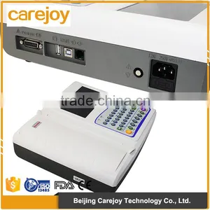 CE &ISO13485 OEM 18 Months Warranty 7 Inch Color LCD Digital 12-channel Electrocardiograph thumbnail-1