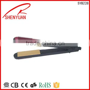 HAIR TOOLS Ceramic Plates Flat Iron Salon Professional Hair Straightener Made in China thumbnail-1