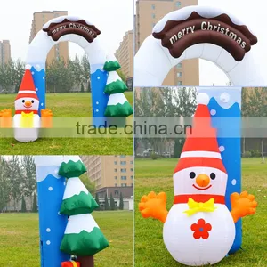 Best Popular Advertising Christmas Inflatable Arch for Christmas Events thumbnail-1