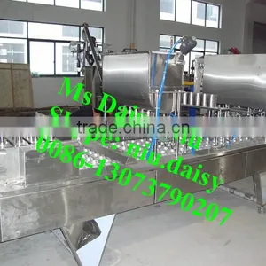 Automatic Milk Cup Filling Machine/jelly Cup Sealing Machine/plastic Cup Filling and Sealing Machine thumbnail-5