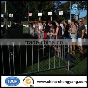 Easy Hot Steel Tube Frame Pedestrain Barrier thumbnail-4