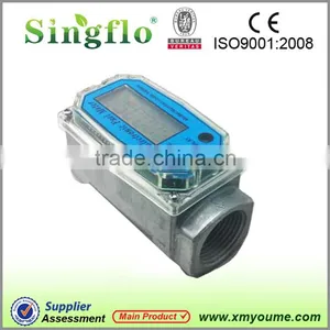 Singflo 3 Inch Flow Meter/mini Digital Diesel Fuel Flow Meter/flow Meter Water thumbnail-2