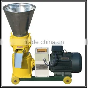 Flat Die Small Animal Feed Rice Husk Pellet Mill thumbnail-1