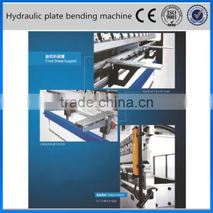 Steel Sheet Bending Machine Sheet Metal Cutting and Bending Machine thumbnail-2
