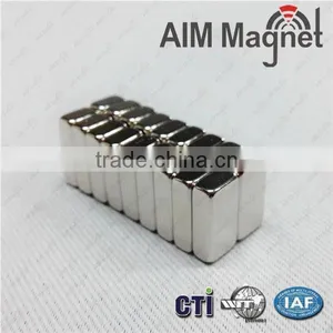 N42 1 " x 1/2 " x 1/2 " Neodymium Magnet thumbnail-2