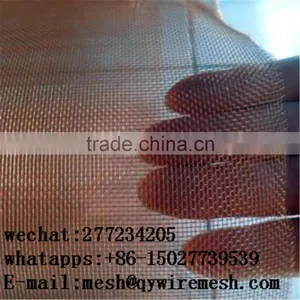 Good Ductility Phosphor Bronze Woven Wire Mesh / Bronze Filter Wire Mesh for Chinaware Printing thumbnail-2