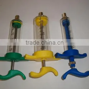 Veterinary Plastic Steel Syringe/Injector thumbnail-1
