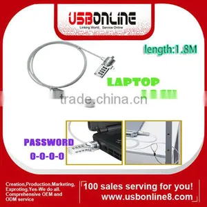 Laptop Notebook Security Password Lock Cable Chain 1.8m thumbnail-1