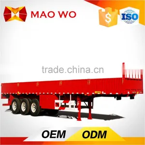 Hot Sale OEM Service Commercial Vehicle 3 Axle Cargo Semi Trailer thumbnail-1