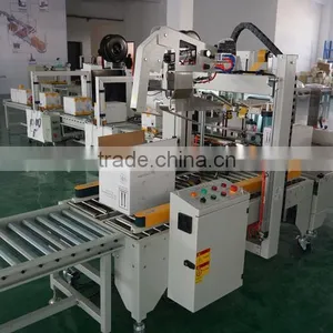 Hot Sale Fully Automatic Case Sealing Machine With OMRON Control System thumbnail-2