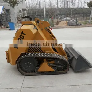 Mini Skid Steer Loader(track Type) Mini Track Loader With 36hp and Kohler Engine thumbnail-5