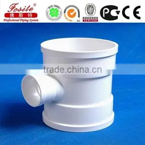 Sewer Pipe and Fittings Tee Elbow Clamp Cap Plug Union Ball Valve 20mm-110mm thumbnail-2