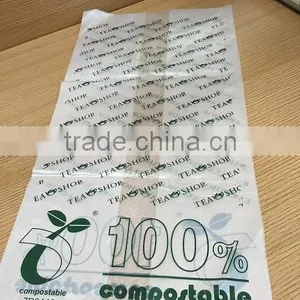 Biodegradable Flat Bags for Tea by Logo thumbnail-1
