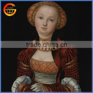 Santa Virgin Mary Portraiture Handmade Oil Painting thumbnail-1