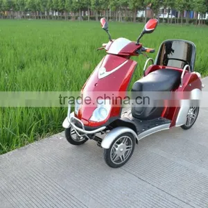Electric 4 Wheel Back-Driving 48v 500W Electric Mobility Scooter For Elders, Electric Pedal Motorbike, China Electric Scooter thumbnail-2