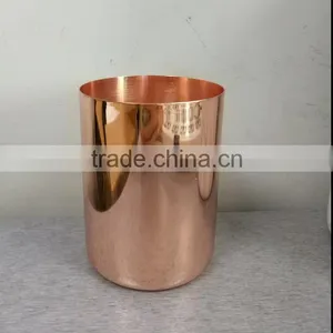Wedding Decoration Copper Candle Cup Candle Tin Container thumbnail-1