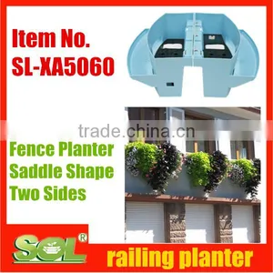 Plastic Hanging Baskets Plastic Flower Planters Garden Pots SL-XA5060 thumbnail-2