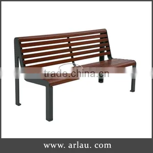Patio Solid Wood Bench Garden Wooden Chair thumbnail-1
