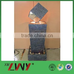 Specialized Design Modern Gray Resin Outdoor Garden Water Fountain thumbnail-1
