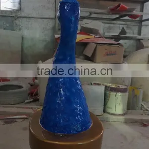 Customized Life-size Fiberglass Peacock Figure thumbnail-6