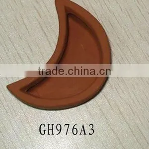 Moon Shape Terracotta Tealight Holder thumbnail-1