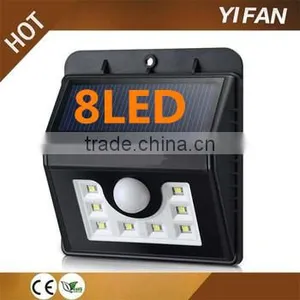 China 8LED Solar Sensor Motion Lamp&lights Solar Light Garden Outdoor thumbnail-1