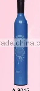 Blue Color Devil Design Wine Bottle Umbrella thumbnail-1