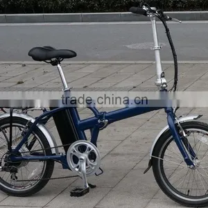 36V 250W CE Mini Foldable Aluminum Alloy Suspension Fork Electric Folding Bike thumbnail-1